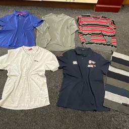 Used: clothes bundle men’s tops 6 items size M good condition £8
Collection le5