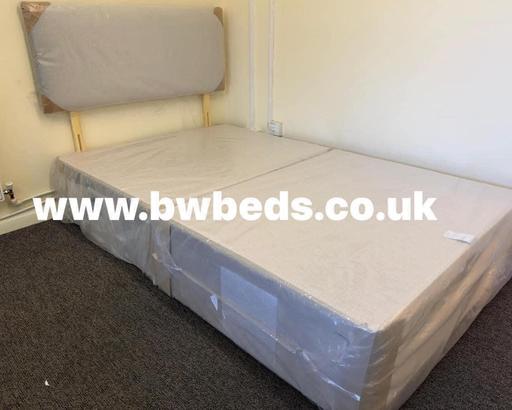 Buy & Sell South Yorkshire Rotherham - Photos for 4ft divan base with 2 drawer ft end and hb