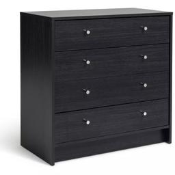 🔹️Malibu 4 drawer chest-black

🔹️New

🔹️Size H76.6, W74.8, D39.6cm

🔹️Internal drawer H12, W66.5, D33.6cm