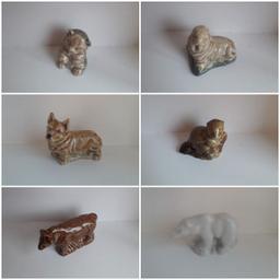 Just 6 Wade Whimsies from a collection of 70. Immaculate Condition. A Bear Cub, Beaver, Walrus, Bull, Polar Bear and Corgi. £3 Each or All 6 for £15. Collection Preferred from B90 4XA. Postage costs would be extra. No Returns or Refunds. Prompt collection advised as item remains For Sale till payment is received.