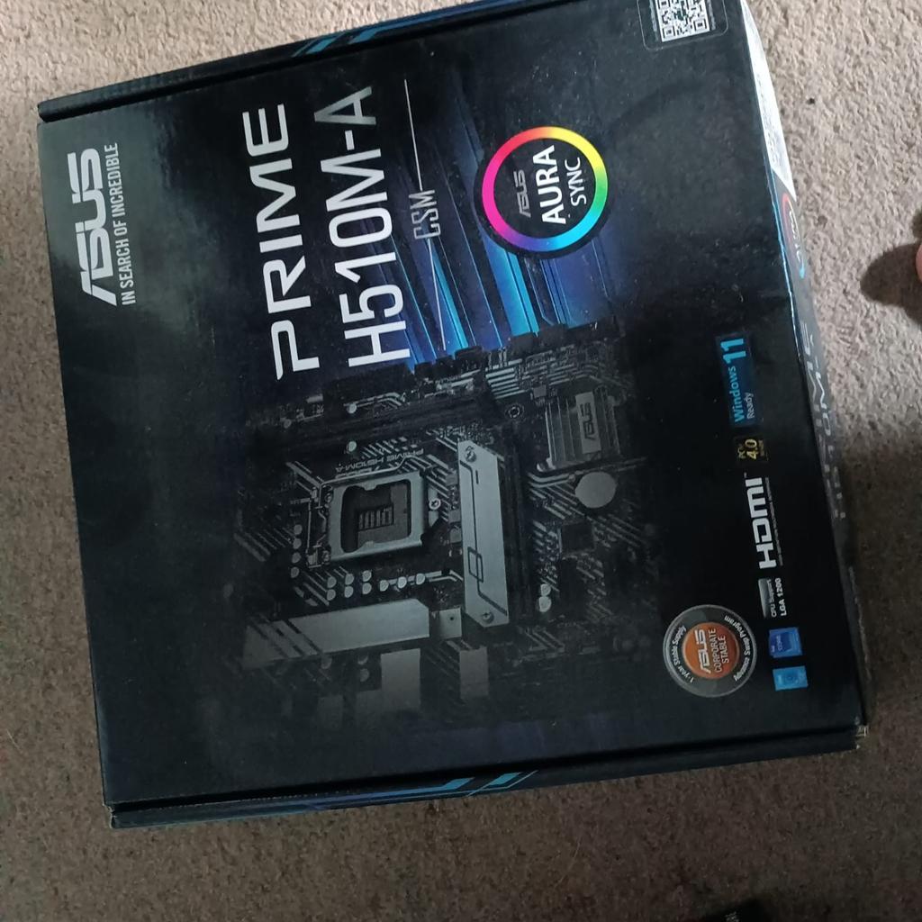 Gaming PC for sale
CPU i5-10400F
GPU Radeon 6650xt 8GB
Asus H510 motherboard with BeQuiet CPU cooler
600w ps
16gb of ddr4 ram
RGB fans that can change colours.
All parts were brand new.