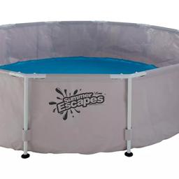 Summer Waves 12ft Round Frame Family Pool

💥ExDisplay. Flat packed💥See pictures

Capacity 6056 litres.
Includes protective cover.
Includes filter pump.
Size L366, W366, D76cm.
Length 12ft.
Weight 26.3kg.

💥Check our other items💥