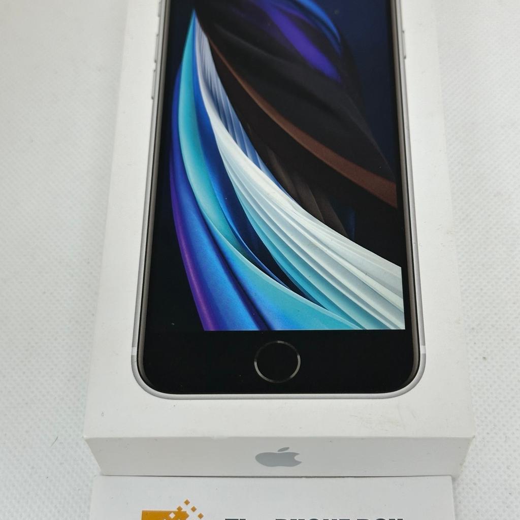 iPhone SE (2020) 64Gb in White. Unlocked and in very good condition. It comes boxed with new charger plus free glass screen protector and case of your choice. 6 months warranty. £125. Collection only from our shop in Ashton-in-Makerfield. Thanks.