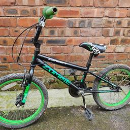 10inch BMX concept zombie bike all works just needs some tlc, £10 pick up only m6 area