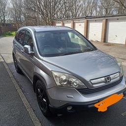Honda CRV 2.2 diesel ideal for family car and towing caravans, with front and rear parking sensors,with 12 months mot, no advisories, Taxed.
four new all terrain tyres cost £450.
only reason selling as I have down sized.