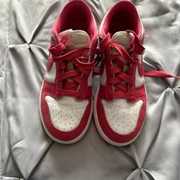 Girls Nike trainers size 1 and a half 