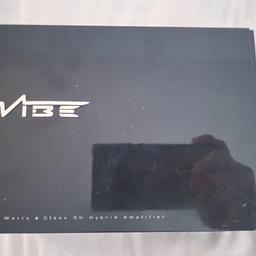 VIBE SPACE STEREO 2 AMPLIFIER - 500W

CLASS GH HYBRID AMPLIFIER

GOOGLE MODEL FOR FULL SPECS

PRICED CHEAP

I HAVE 2 OF THESE

REVIEWS ARE GOOD

GRAB A BARGAIN

PRICED TO SELL

COLLECTION FROM KINGS HEATH B14  OR CAN DELIVER LOCALLY

CALL ME ON 07966629612

CHECK MY OTHER ITEMS FOR SALE, SUBS, AMPS, STEREOS, TWEETERS, SPEAKERS - 4 INCH, 5.25 AND 6.5 INCH
