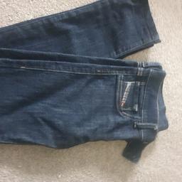 size of waist 25. Diesel jeans in immaculate condition. Button & zip opening. 
Collection from Wv12