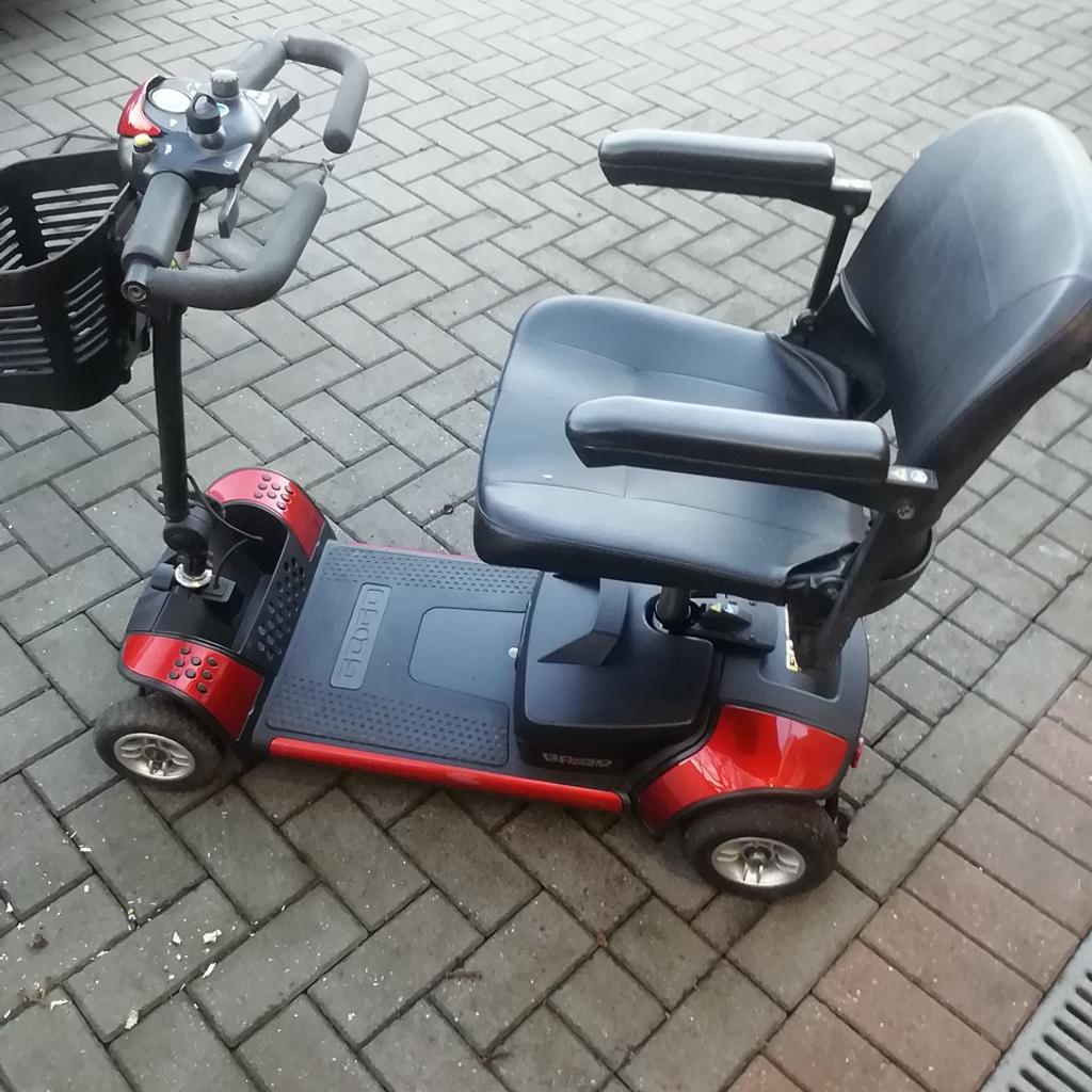 GO GO ELITE TRAVELLER
EXERLENT CONDITION NEW BATTERIES, RUNS GREAT, COMES WITH THE CHARGER, CAN DELIVER LOCAL FREE
CALL 07766951666 FOR MORE INFORMATION