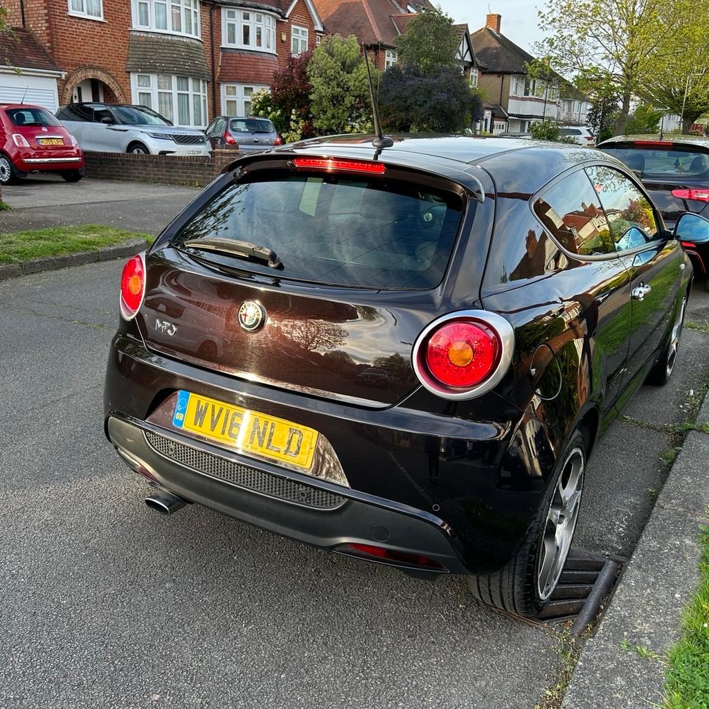 Alfa Romeo MiTo Junior TwinAir 2016

875 cc engine, MOT, new clutch & fly wheel, 4 new tyres, just had a full service, zero road tax & ULEZ compliant.

Beautiful Etna Black, which has a red sparkle when the sun shines ☀️

The wheels will need refurbishing but doesn’t affect the performance of the car. It does have age related marks but all this is reflected in the price.

Cheap insurance so would make a great about town car a learner driver or just passed.

Grab yourself a bargain!

£5,350 😊

OFFERS CONSIDERED!