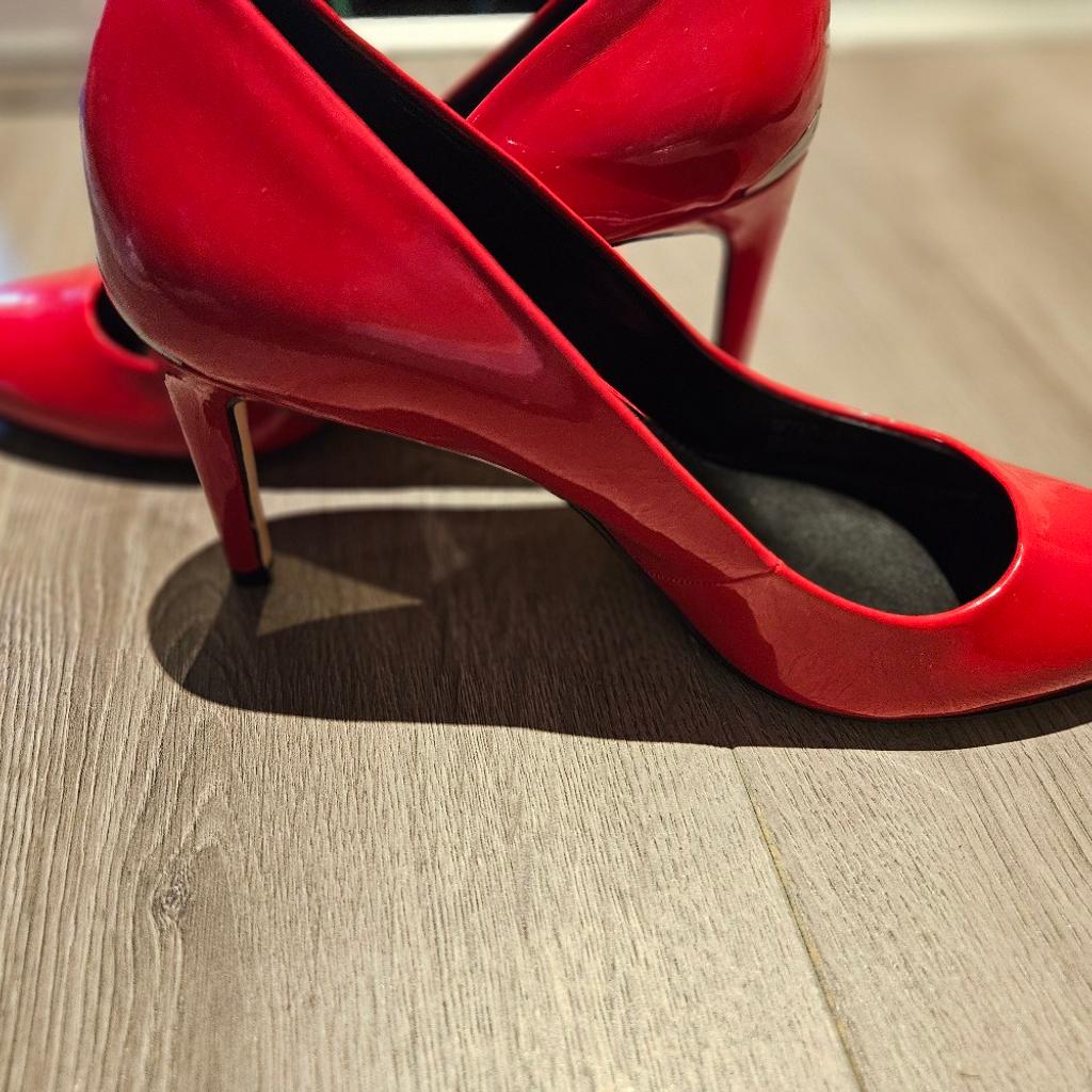 Calvin Klein Gayle Pump Red pumps heels Red shoes heels Red