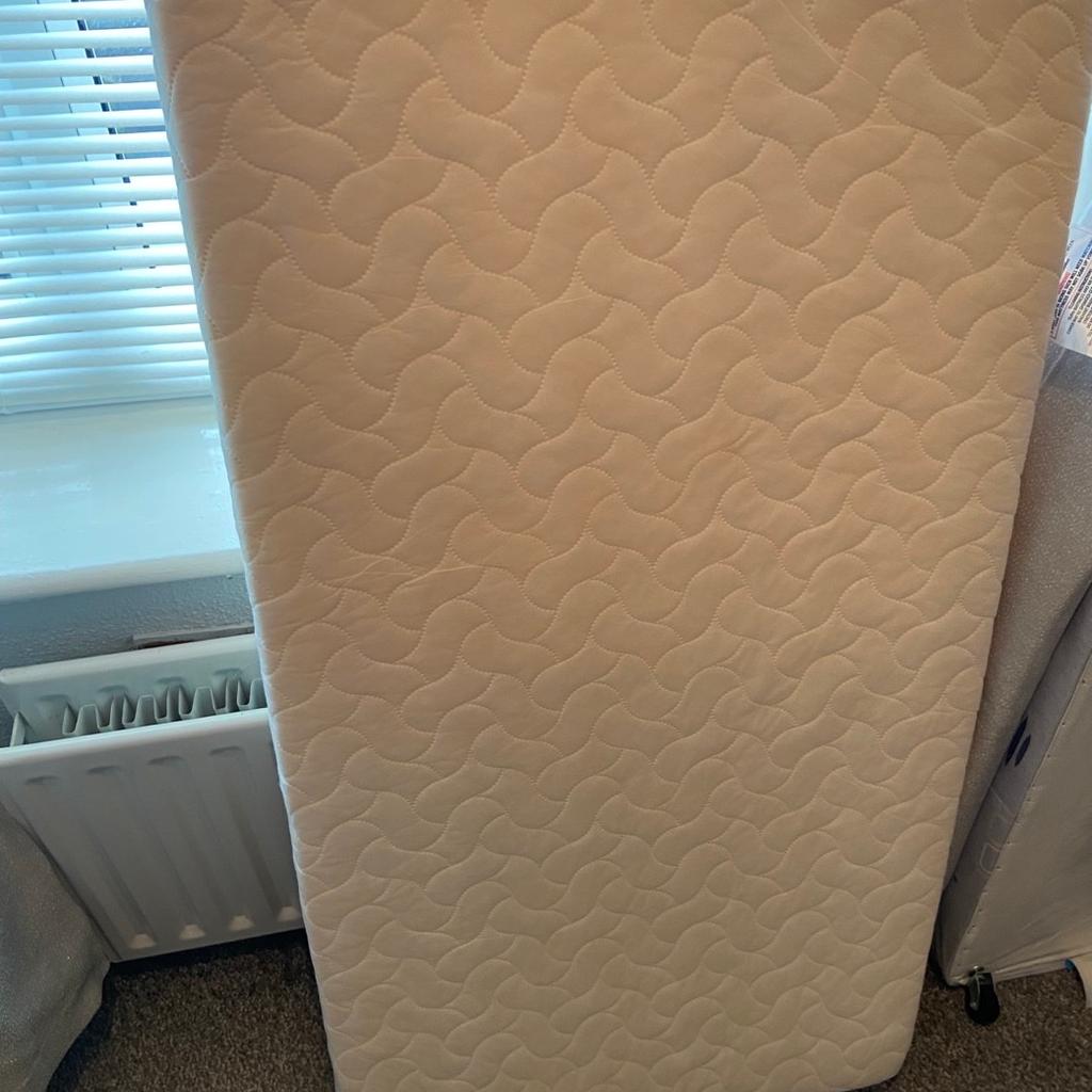 Folding cot with mattress. Used for my 2 children over the 7 years I have had it but still in very good condition, mattress has always had a protective cover on it so has no stains on it. Been in storage for 12 months now and won’t be using it anymore (won’t be having anymore children) so it’s time to pass on. Collection only as I don’t drive sorry. L14 area Liverpool