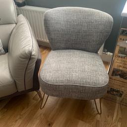 2 grey chairs