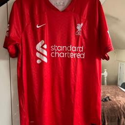 In good condition. Was originally bought as a gift, but I don’t wear it. Says XXL but it more of a size L. Selling due to being a Man City fan.

Payments acceptable are:
* Shpock wallet
* Bank transfer
* Cash on collection

Can be posted for an additional charge via Evri for next day delivery.

If any questions or queries, then do leave a message.