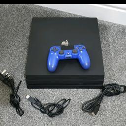 PlayStation 4 Pro 1TB Console - Unboxed

Excellent and clean condition.

Full working order.

Can be shown working.

£150 - Fixed price
No lower offers please.

Collection is from Walsall.

Delivery is available for extra.

No swaps.