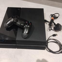 PS4
Good condition, fully tested. Can be seen working before purchase.
Comes with Original Sony controller and 4 games - Ghost of Tsushima, Skyrim special edition, FIFA 21, NBA 2k19.
Can deliver locally for a small charge.