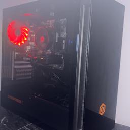 Refurbished GAMING PC for sale,

Fresh install of WINDOWS 10 PRO
SPECS are as followed -

Ryzen 5 5500 3.6GHz 
GeForce GTX 1660 SUPER PALIT 6GB
16GB DDR4 APACER RAM
512GB SSD STORAGE 
ASUS PRO Gaming Motherboard 
InWin 550w POWER SUPPLY 
CYBERPOWER GAMING CASE 

Will play 90% of games Medium-High settings and still maintain a very good FPS!! This is one of the 20+ builds I have personally build, refurbished & sold on Facebook market place :) feel free to message me for any more information/Pictures 

Price is set £350 no offers which is a very good price for the Specs of this COMPUTER :)