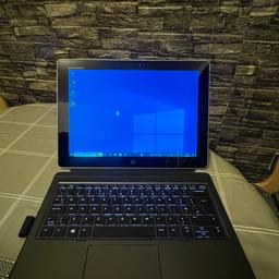 Hp 2 in1 laptop tablet processor Intel M7 2,1 GHz turbo boost 3,1 GHz 8 gb ram 256 gb ssd 12 inch screen coming with charger
HP Elite x2 1012 lighting keyboard