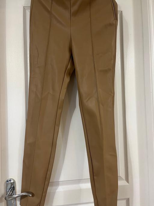 Buy & Sell East Ayrshire Annandale - East Ayrshire - Photos for Zara faux leather straight leg trousers