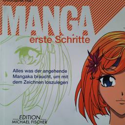 Es ist ein Manga zeichen Buch für Anfänger mit all dem Grundwissen für's zeichen