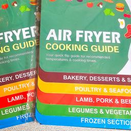 I have 2 brand new air fryer guides they sent wrong ones trying to save paying postage to return paid £3.50 each selling for £2 each