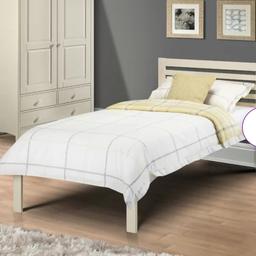 brand new boxed single kids bed in stone withe colour, just like in the picture

no offer as it is brand new

delivery available for £5 locally or extra if not locally