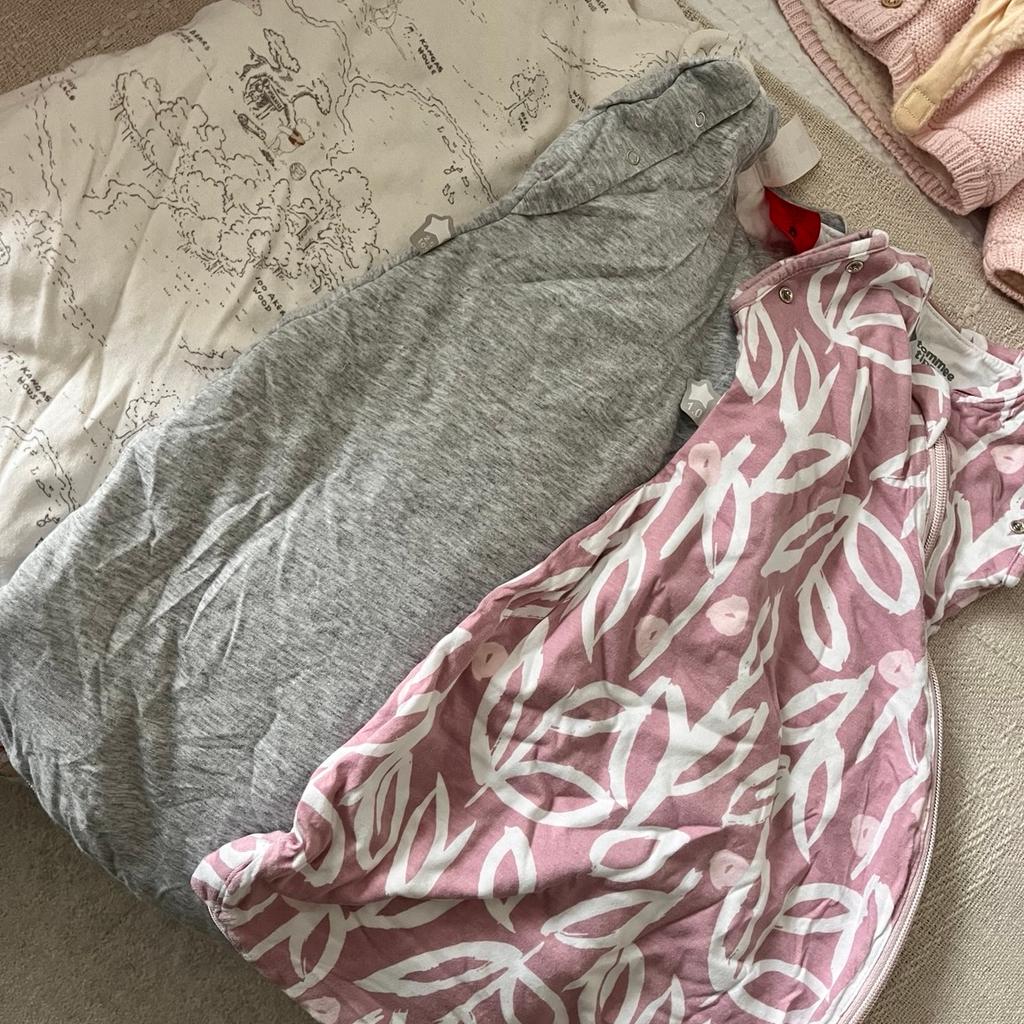 Absolutely HUGE bundle of baby girls clothes from newborn, 0-1,0-3,3-6 months

Sleepsuits, vests, pretty dresses, outfits, hats, shoes, tights, snowsuits .. sleeping bags, muslin cloths and swaddle bags

Next
Mamas & papas
Ted Baker
F&F clothing
Sainsbury’s
Matalan etc

Honestly there is so much, complete starter for baby girl , some never worn or only worn once 😩
Could sell individually for a lot more but don’t have the time