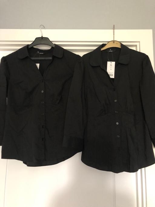 Buy & Sell Warwickshire Nuneaton and Bedworth - Photos for Black shirts/blouses x 2