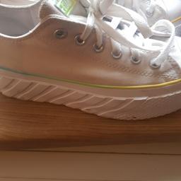 platform converse trainers size 6, only worn a few times so like new, collection only, no holding thanks