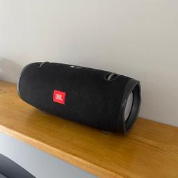 JBL EXTREME 2 

Bluetooth speaker 

Genuine, bought from currys

Minor scuffs consistent with age 

Very good quality sound and has a good battery 

Does not come with charger,

The speaker is charged so you can test it and make sure your happy with it

Let me know if you have questions!

Cash on collection