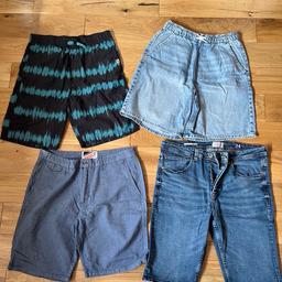 4 Boys shorts, all in very good condition.