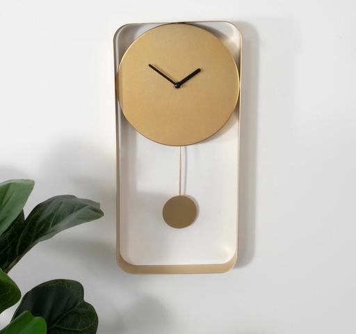 Buy & Sell Hampshire Gosport - Photos for Modern Gold Metal Wall Clock