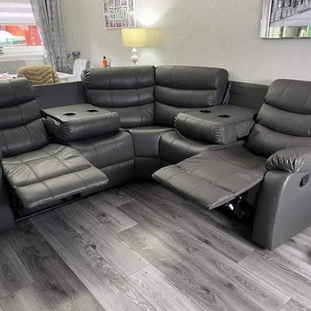 Get Comfortable With Our Sorrento Recliner Sofa Collection With Drop Down Cupholders 🛋.

➡️ IN STOCK!:
> 3+2 Seater Recliner Sofas
> Corner Recliner Sofas
> Matching Reclining Armchairs

☆High Quality Manual Recliner Sofas
☆Extra Padded For Extra Comfort & Durability
☆Non Peeling Leather
☆Pull Down Cupholders

👍 Guaranteed Delivery 2-4 Days
🌏 Nationwide Delivery Available ( T&C Apply)
💵 Cash On Delivery Accepted
👬 2 Man Friendly Delivery Service
🔨 Easily Assembled (No Tools Required)

Please Order Now Via Inbox 📥
OR Whatsapp +44 7424 461134