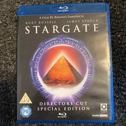Stargate Blu ray dvd 

In new condition good working order 

Collection Blackpool or postage