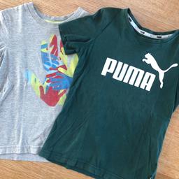 Kindermode/Kinderkleidung

1 T-Shirt Puma, dunkelgrün mit weissem „Puma“ Print, schlank geschnitten.

1 T-Shirt Benetton, grau mit buntem Aufdruck. Dazu geschenkt. (Auf dem letzten Foto sind unter der bunten Hand 🤚🏾 2 kleine, braune Flecken zu sehen.)

Privatverkauf
Barzahlung bei Selbstabholung