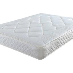 New but not quite perfect classic gold double mattress, usual price £166 so nice saving .
Happy drop locally.