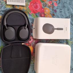 I am selling this never used Sony WH-1000XM5 Noise Cancelling Wireless Headphones with 30 hours battery life 

It has Over-ear style - Optimised for Alexa and the Google Assistant - with built-in mic for phone calls - Black

Bought for £299, comes with an original box