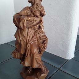 Verkaufe schön geschnitzten Heiligen ( Moses?)

Höhe ca. 29 cm, naturbelassen.

Versand 7.- Euro