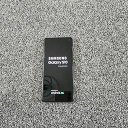 black samsung S10 vgc. no marks on this