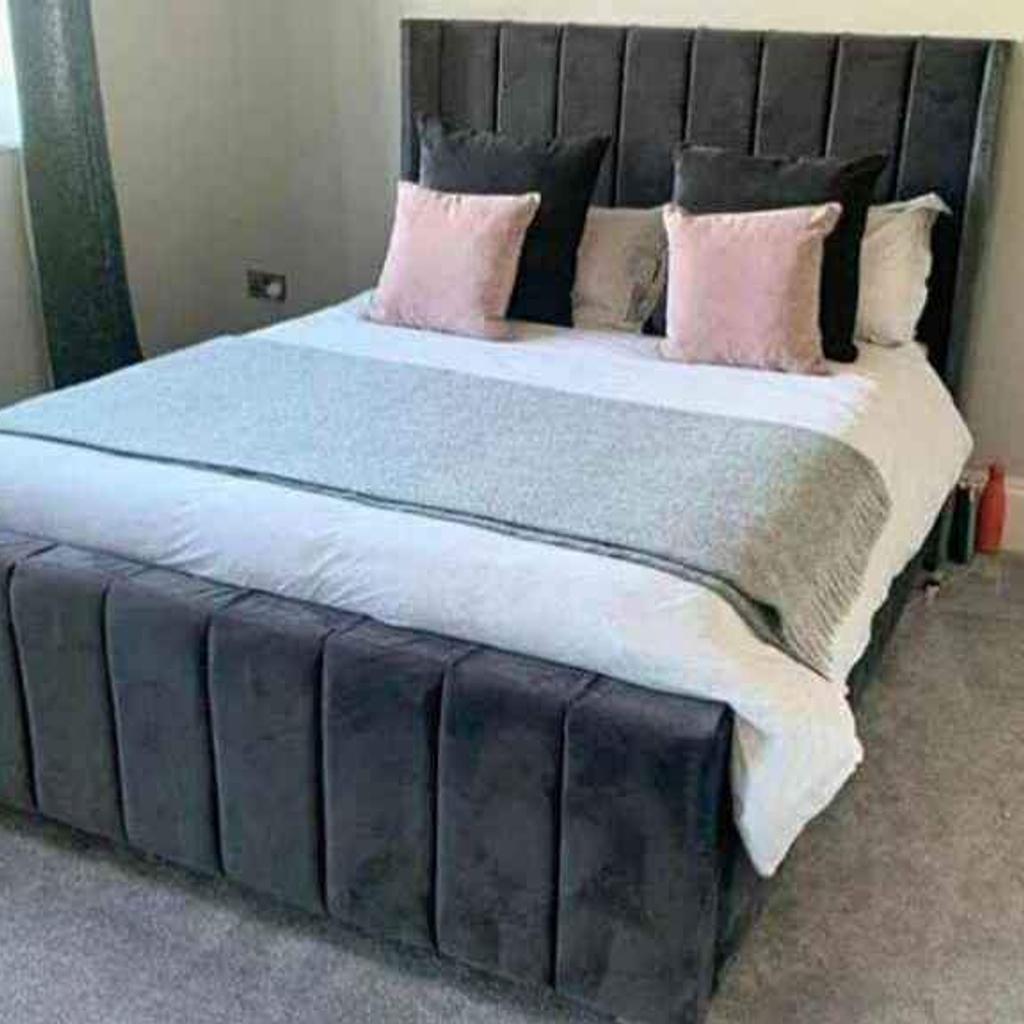 For more details WhatsApp at +44 7424 461134

🎨Comes in wide range of colours & Fabrics
Available Sizes
Single, Small Double, Double, KIngsize & Superking Size

✅ FREE Delivery now Available
✅Ottoman box available
✅Gas Lift (Optional)
✅ Includes slats & solid base
✅Cash on Delivery Accepted
✅Nationwide Delivery Available (T&C Apply)

If this looks like next dream bed then get in touch with us🌠

Shop this luxury bed frame for the most reasonable and honest prices💥