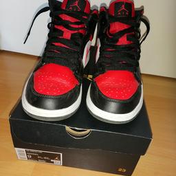 Gebraucht!.

FESTPREIS.!

Nike Air Jordan 1 MID Größe 42/5

Mit Orginalkarton

Black/Fire Red - Whithe Noir/Blanc/Rouge FEU

554724 079

SELBTABHOLUNG!.

