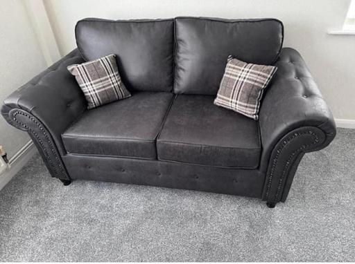 Buy & Sell South Yorkshire Rotherham - Photos for 3 seater Oakland sofa in Reno grey