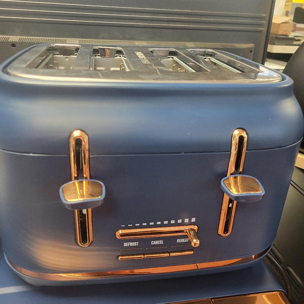Set of 4 Slice Toaster, Kettle and Microwave, Navy Blue Colour, £99.99

BOLTON HOME APPLIANCES

4Wadsworth Industrial Park, Bridgeman Street
104 High St, Bolton BL3 6SR
Unit 3
next to shining star nursery and front of cater choice
07887421883
We open Monday to Saturday 9 till 6
Sunday 10 till 2