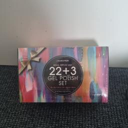 Brand new salon gel nail polish's in box as seen in pics :)
