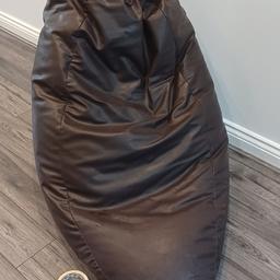 large Brown bean bag , stands about 70 cm tall, cash on collection please. Please see my other items for sale , thanks for looking.