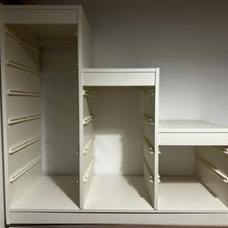 Ikea Trofast Stufenregal weiß, kleine Macken/ Kratzer vorhanden