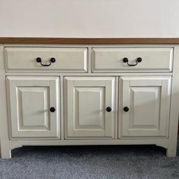 Measurements:
Sideboard
H- 84cm
W- 46.8cm
L - 132cm

BANK TRANSFER OR CASH ON COLLECTION 

Collection (will need a van).