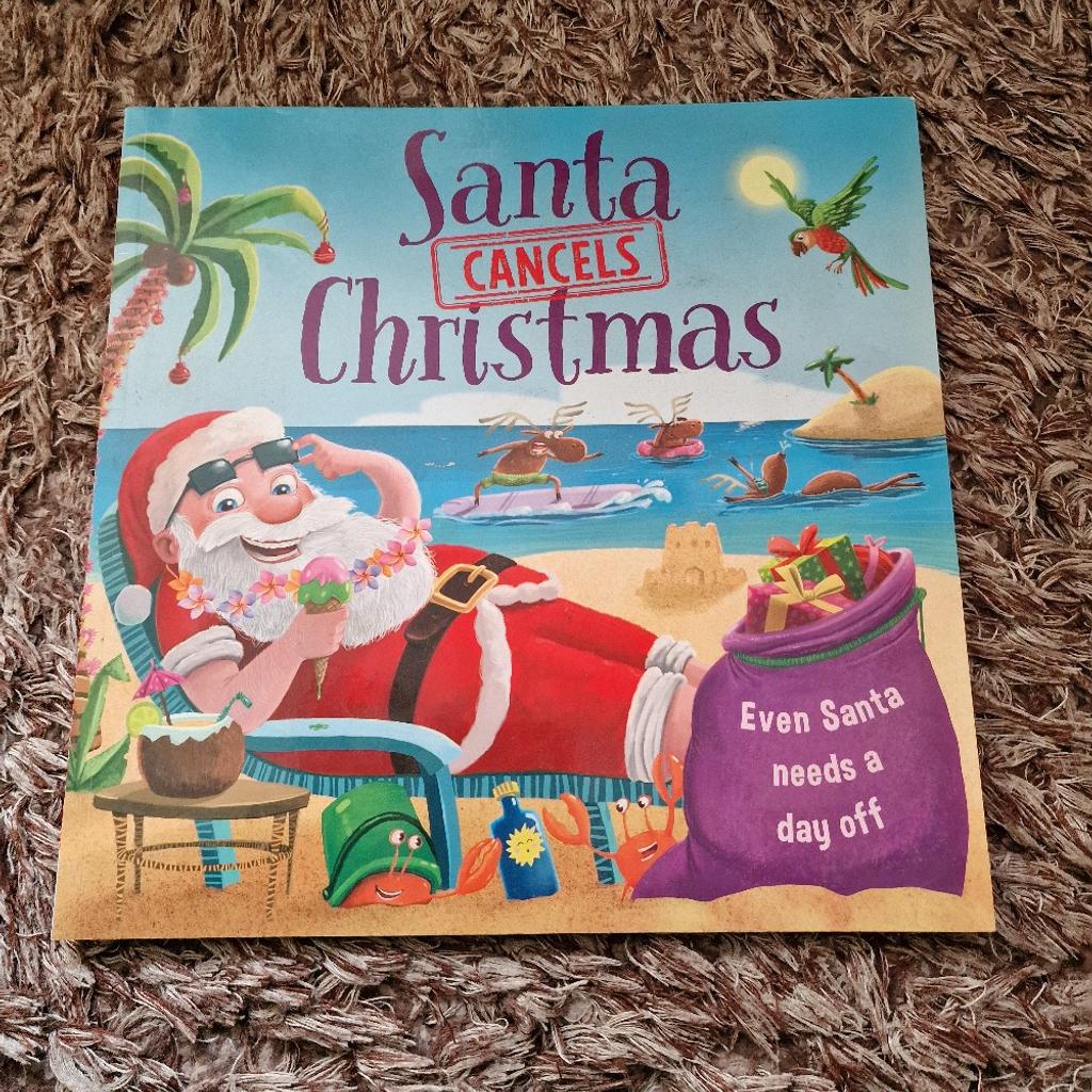 Santa cancels Christmas book.

Good condition
