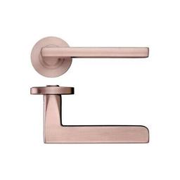 Loads Available - Discount if multiple bought

1 x Zoo Hardware ZPZ070-TRG Venice Door Handle - Screw On Rose Rose Gold

See other listings for matching door hinges.

50mm x 8mm sprung screw on rose Bolt through fixings included 100mm steel spindle supplied Suitable for 35-54mm doors M6 grub screw for additional fixing strength

The Zoo Hardware ZPZ070-TRG Venice Door Handle is a stunning addition to any home. This door handle features a sleek rose gold finish, adding a touch of elegance