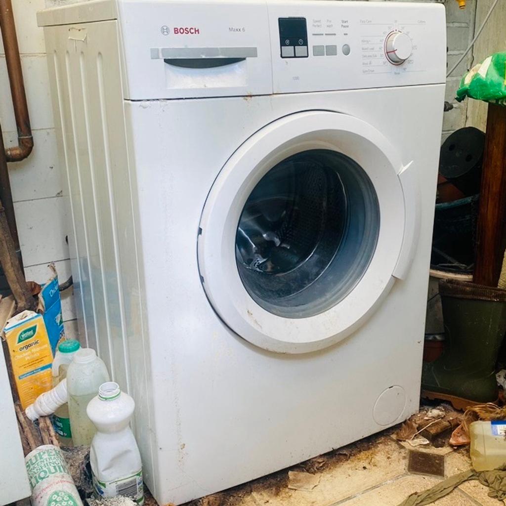 CLEARANCE SALE! This BOSCH WASHING MACHINE Is In GREAT CONDITION. THIS IS A BARGAIN. It Could be Delivered At A Sensible Distance From Croydon CR0. For A Fee Of £25 + It could also be Delivered Much Faster and Safer than Fast Track!

DIMENSIONS APPROX:
H: 84.5cm
W: 60cm
D: 55cm

IN ADDITION, IF YOUR CURRENT APPLIANCES NEEDS TO BE RE-INSULATED WITH THE ONE WHICH HAS BEEN DELIVERED TO YOU & NEEDS TO BE REMOVED FROM THE INSTALLATION UNITE & PUT IN THE NEW COMPONENT INSULATED FOR YOU, WHICH COULD ALSO BE DONE FOR A FAIR ADDITIONAL FEE!
BONOUS… IT ALSO IT COULD BE TAKEN AWAY FOR YOU OR IN OTHER SENCE BE REMOVED FROM YOUR PROPERTY IF YOU NEED TO DISPOSE IT, FOR A FAIRLY DECENT PRICE AS WELL. THAT’S ONLY, ONCE THINGS ARE DISCUSSED THO.

ITS A ONE STOP MOBLE SHOP, ALL INCLUSIVE FOR A FAIR BARGAINED PRICE GUARANTEED!!

ANY OFFERS ON THIS ARE MOST WELCOME.